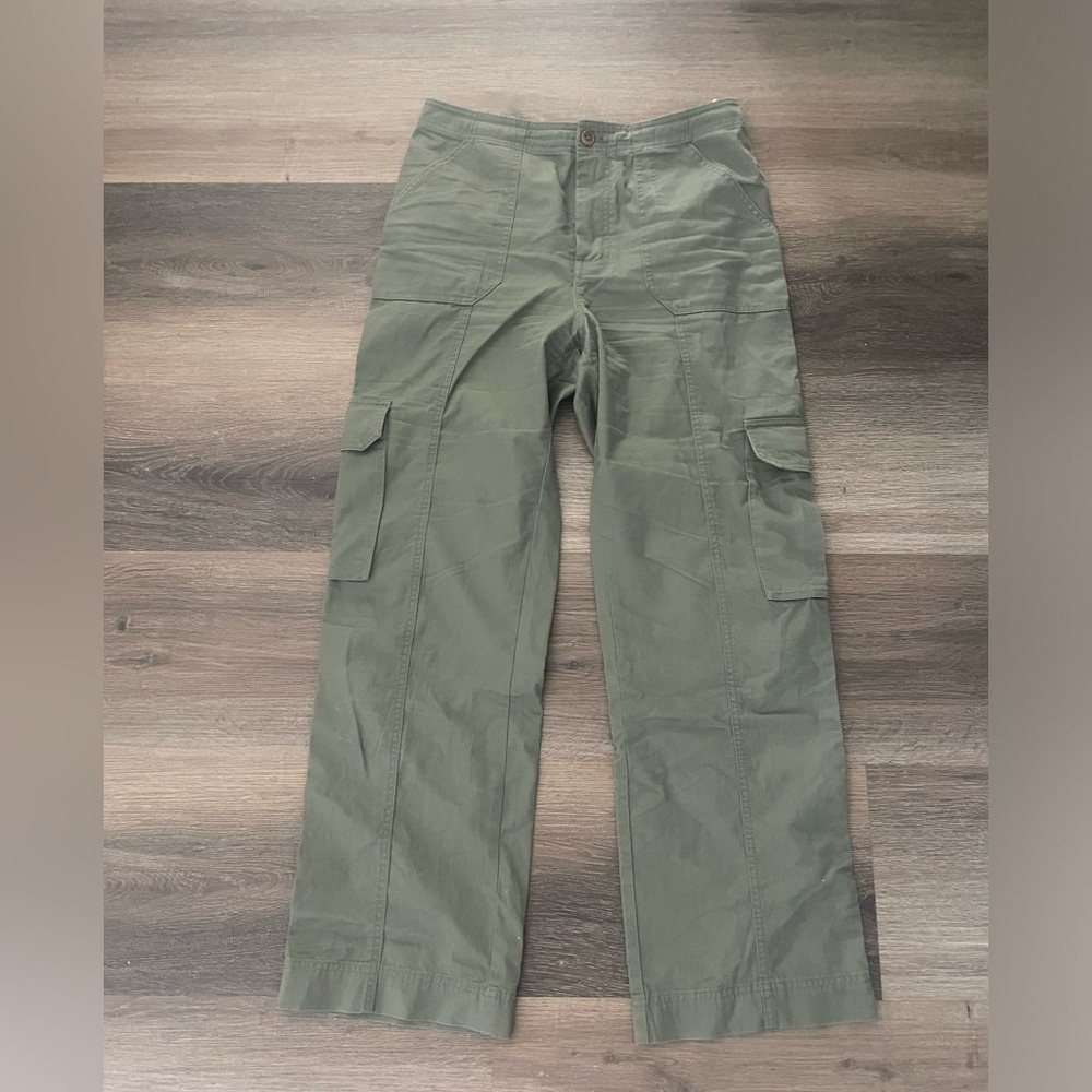 Abercrombie & Fitch Green Cargo Pants